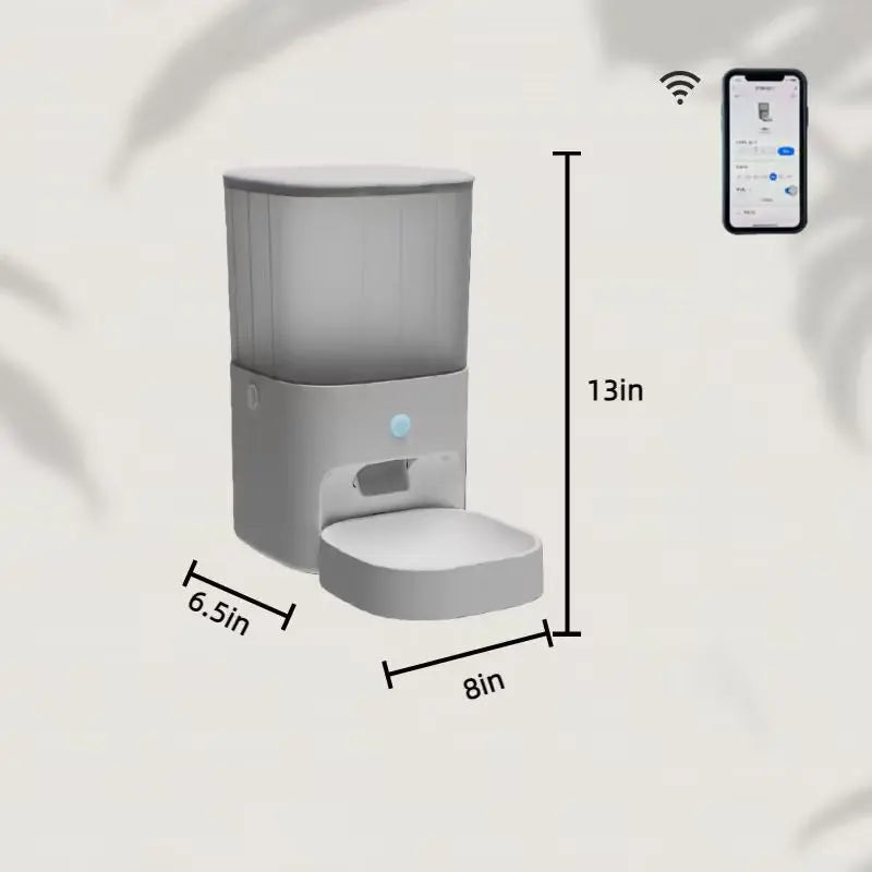 Smart Wifi Pet Feeder with App Control | Programmable for Cats & Dogs