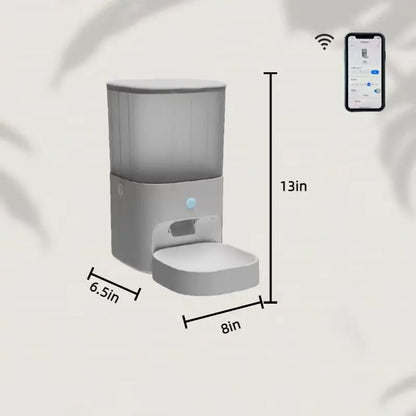 Smart Wifi Pet Feeder with App Control | Programmable for Cats & Dogs